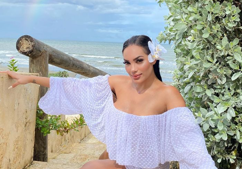Andrea Valdiri, influencer barranquillera, habló sobre su usencia en redes.