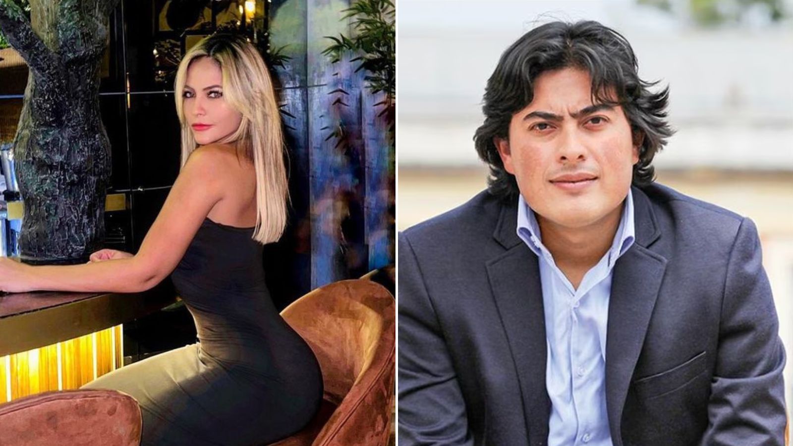 El micro bikini de plástico que usó Laura Ojeda, el nuevo amor de Nicolás  Petro