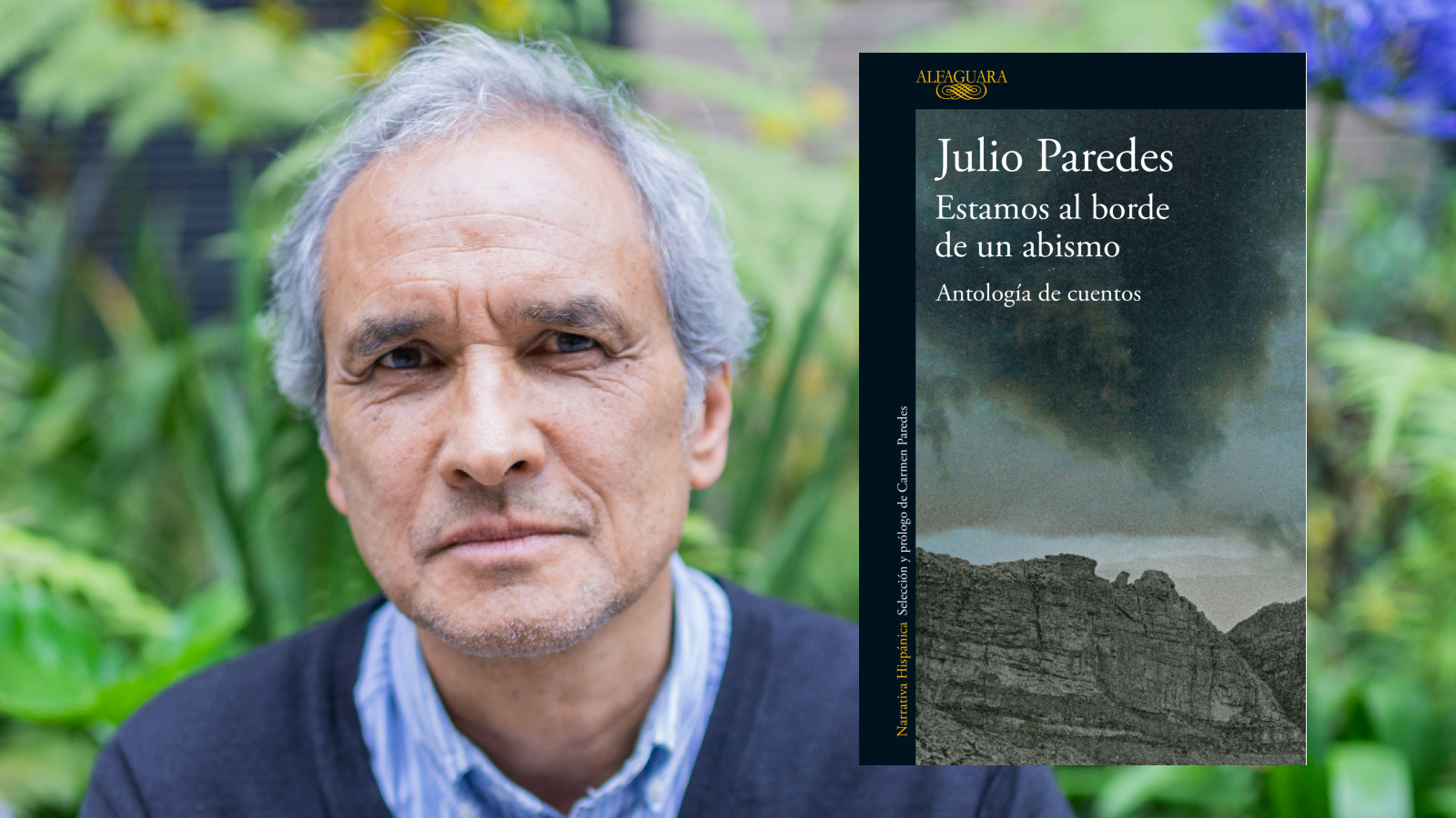 'Estamos al borde de un abismo', Antología de cuentos de Julio Paredes.