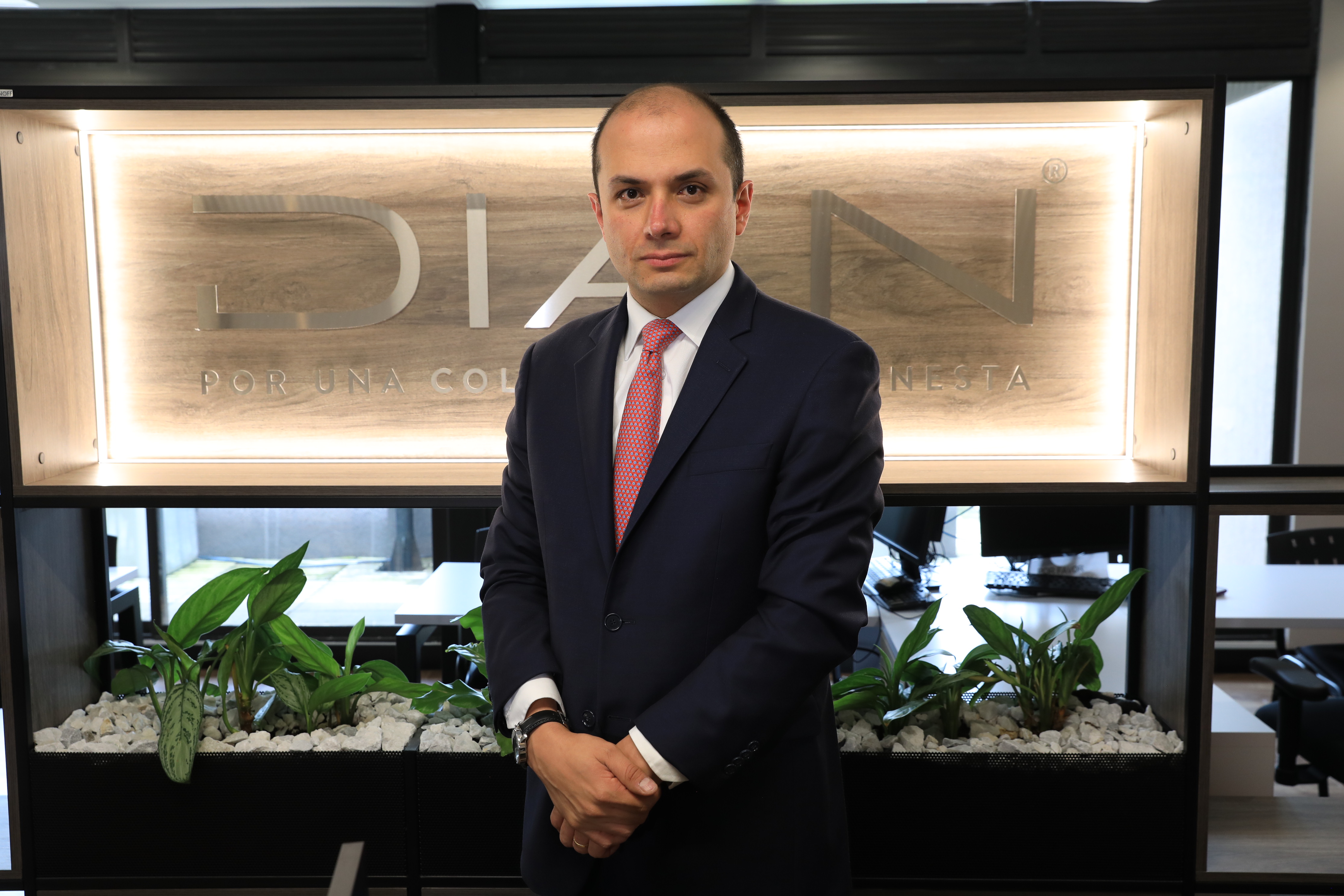 Julio Lamprea, director de ingresos de la Dian