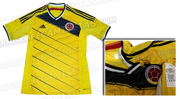 camisa seleccion colombia 2014