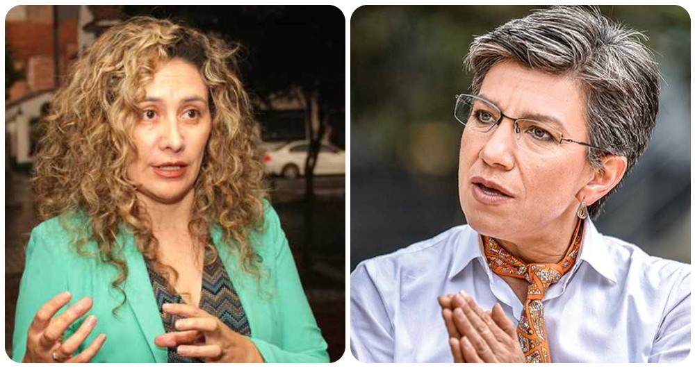 Concejal Lucía Bastidas y Claudia López.