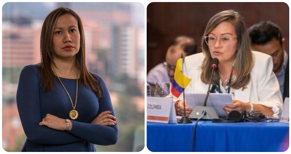 Carolina Corcho y Cielo Rusinque.