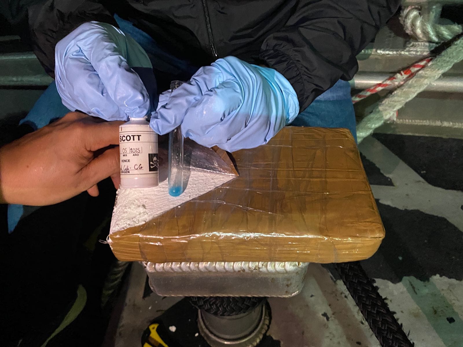 Operativos conjuntos liderados por la Armada permitieron la incautación de grandes cantidades de droga que iba a Centroamérica.