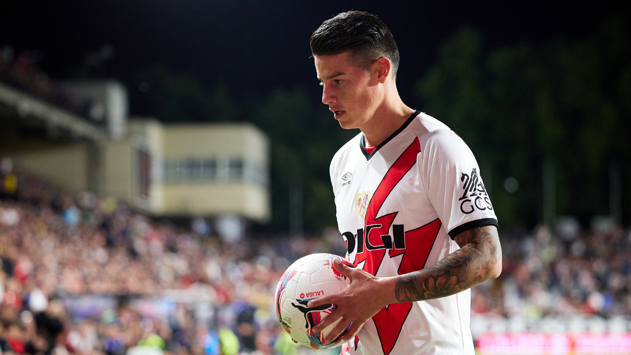 James Rodríguez volverá a ver acción con Rayo en España