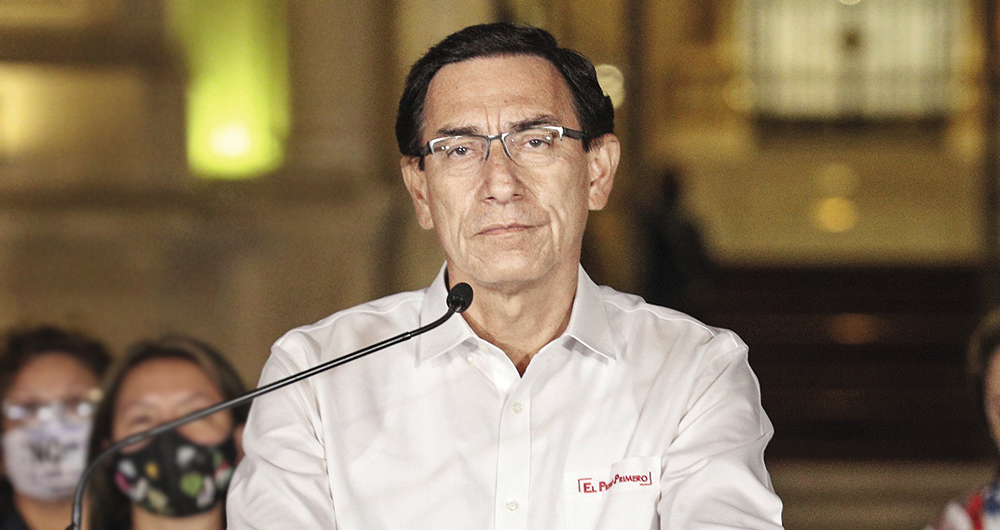 Martín Vizcarra llegó a la presidencia en 2018, luego de la renuncia de su predecesor. Desde entonces, convirtió la lucha contra la corrupción en su bandera.