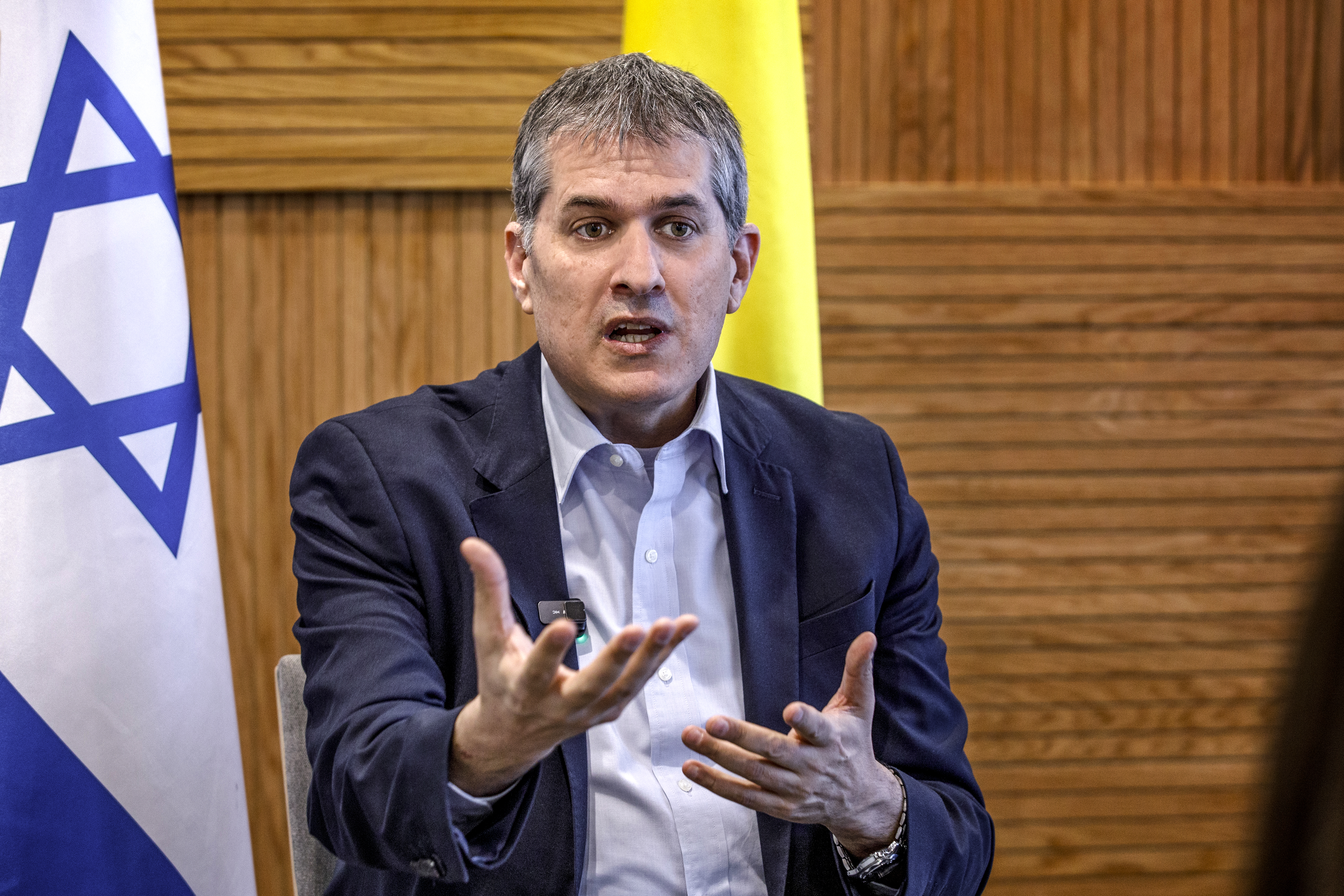 Gali Dagan. Embajador de Israel en Colombia.Bogotá Octubre 12 de 2023.Foto: Juan Carlos Sierra-Revista Semana.