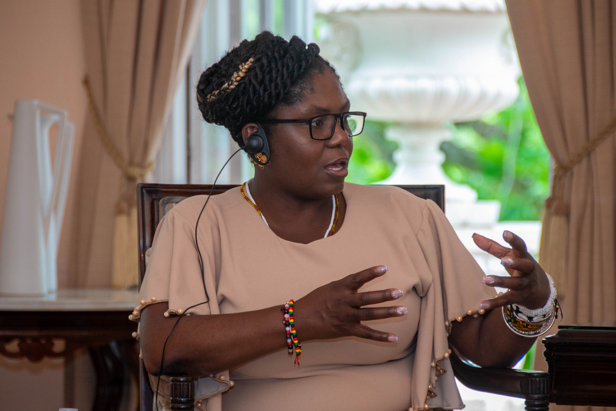 Vicepresidenta Francia Márquez en Barbados.