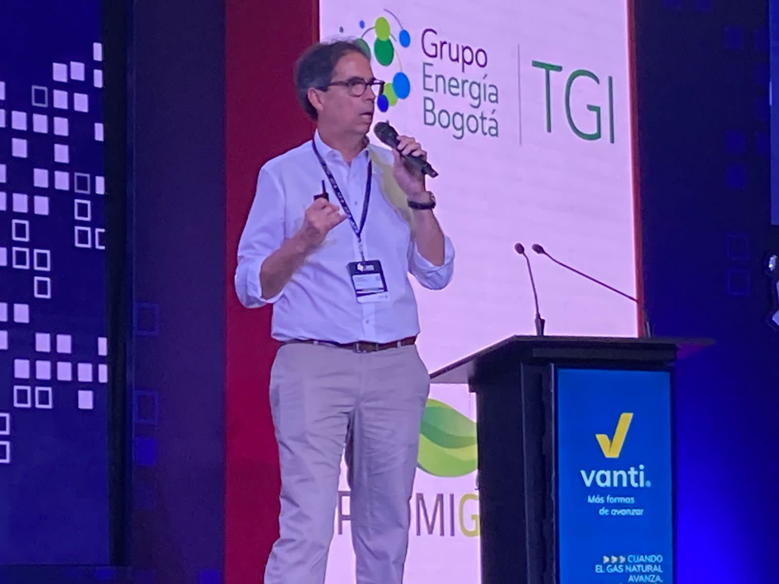 Presidente del Grupo Vanti, Rodolfo Anaya