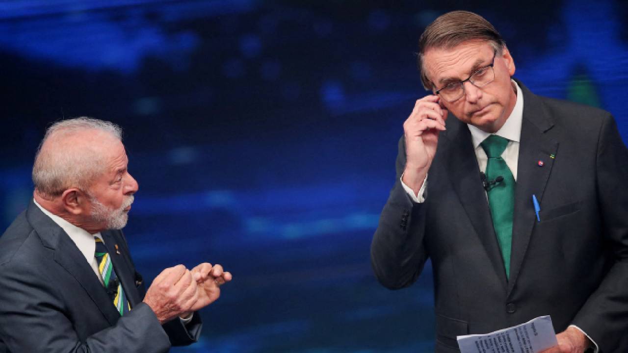Debate presidencial antes de la segunda vuelta electoral, en Sao Paulo.