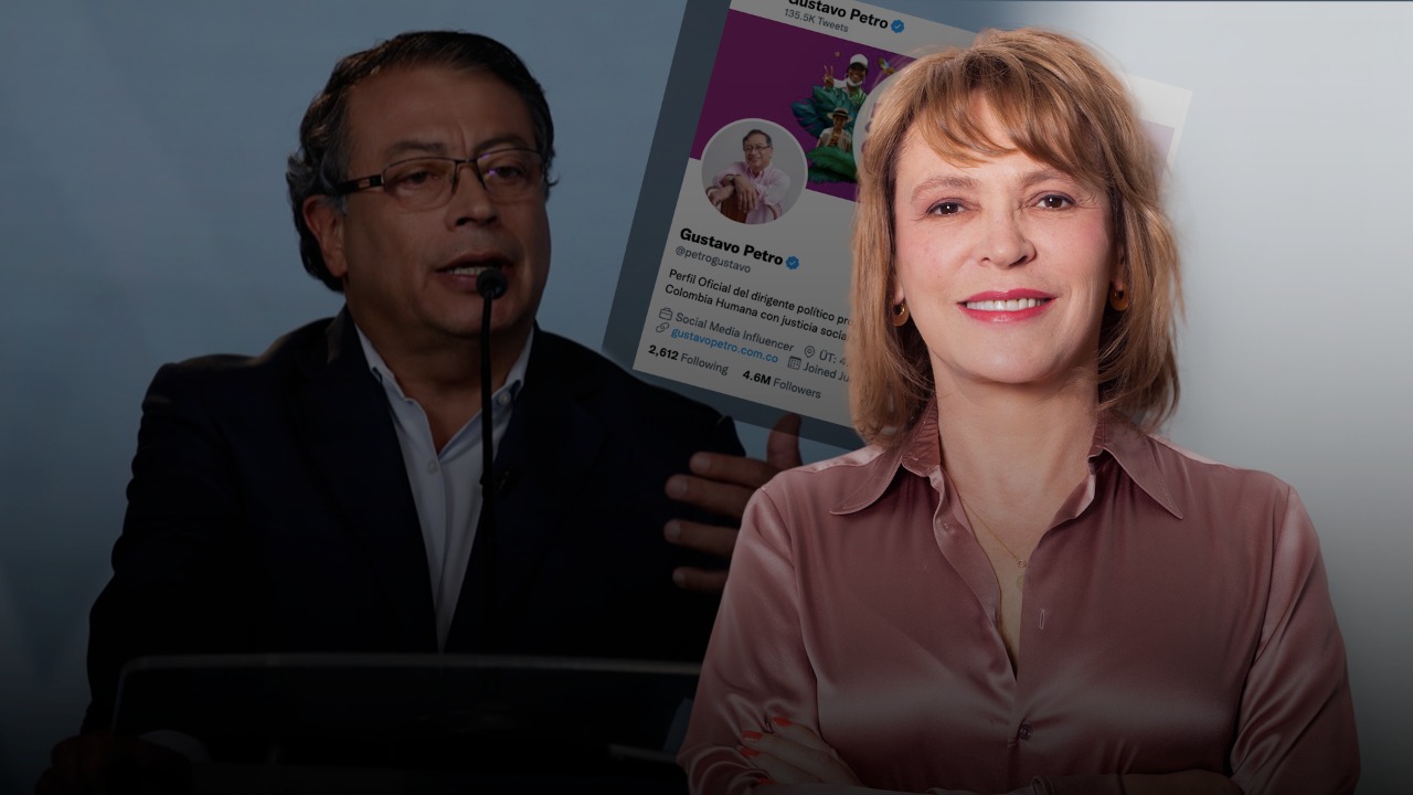 María Isabel Rueda habla de las declaraciones de Gustavo Petro en Twitter.