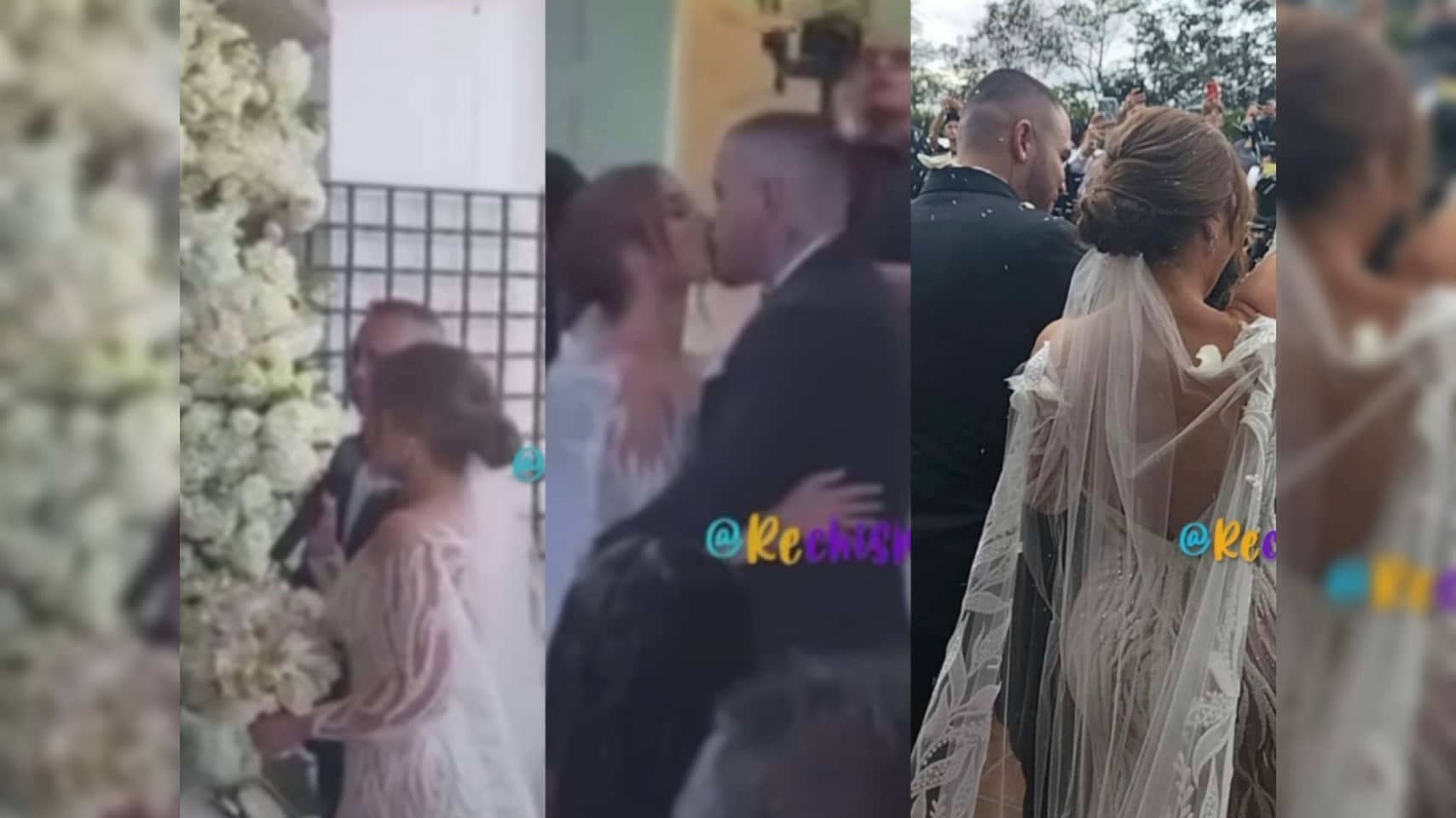 Los artistas se casaron en Antioquia este sábado 14 de mayo