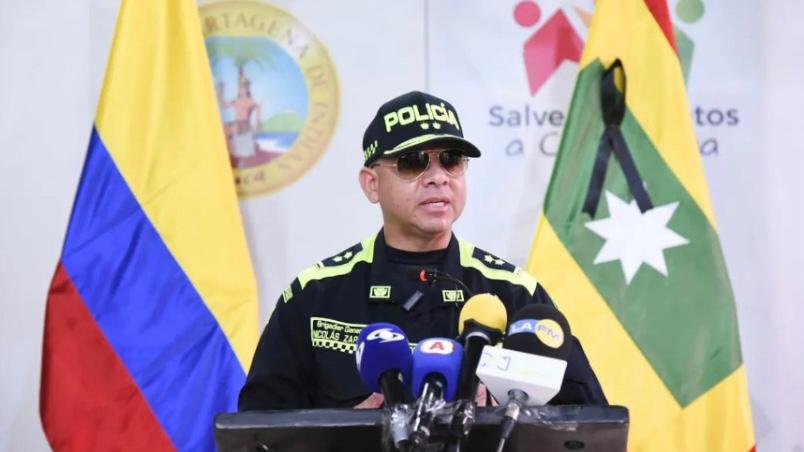 Policía de Cartagena asegura que alias el Menor y alias Johncito miembros del Clan del Golfo, fueron contratados para el crimen.