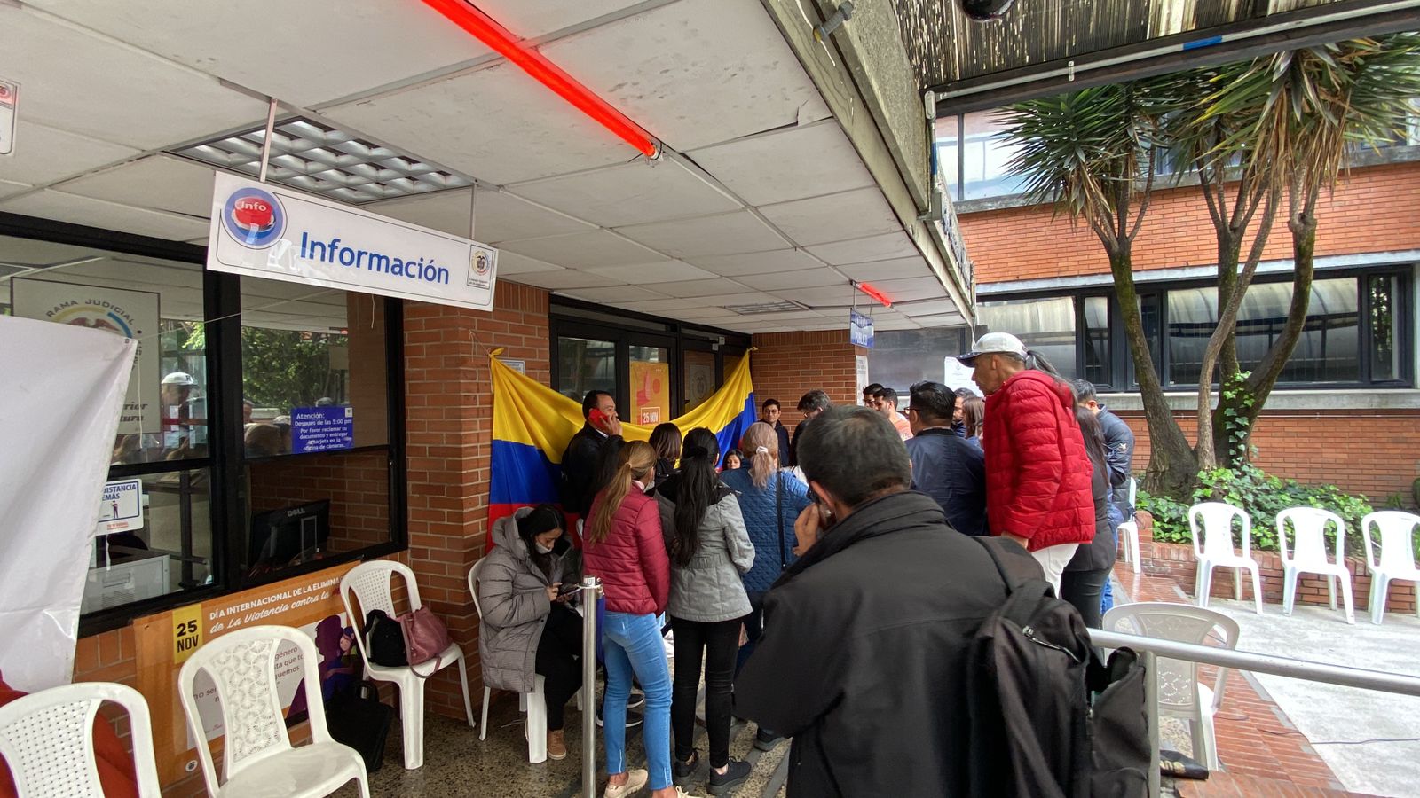 Funcionarios judiciales en Bogotá lanza SOS para cumplir su labor. Paro de Asonal.