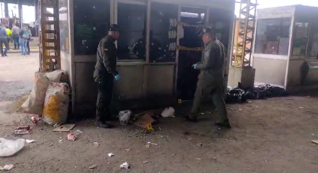 Peaje de Boqueron atacado con explosivos.