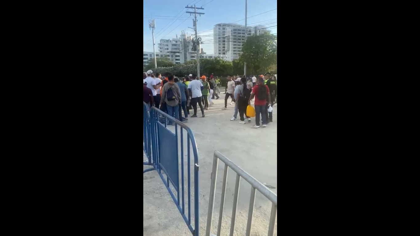 Se reportaron fuertes enfrentamientos en la zona, en la capital de Magdalena.