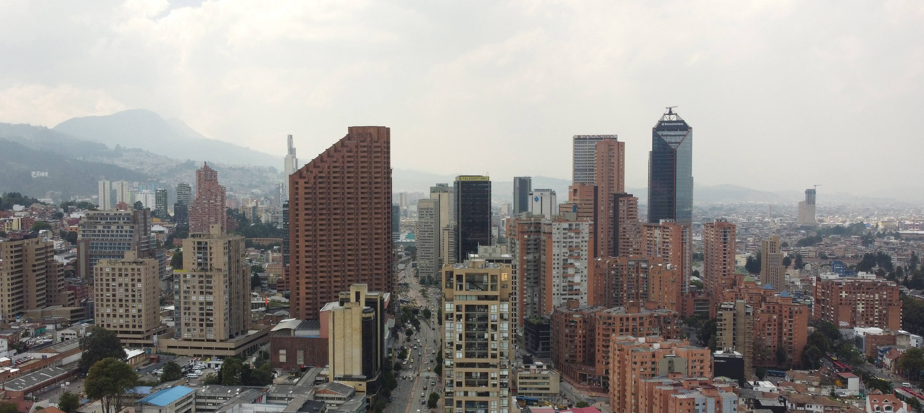 Panorámica Bogotá Centro Internacional