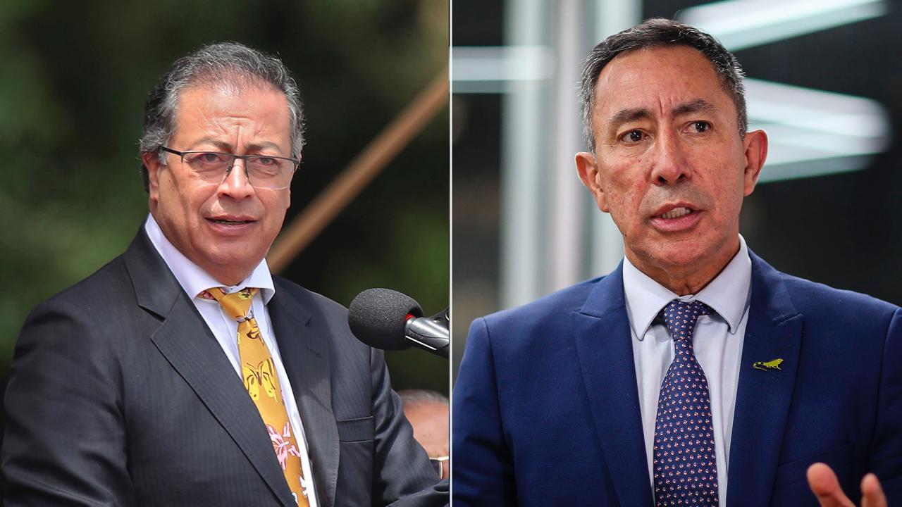 Presidente Gustavo Petro y Ricardo Roa
