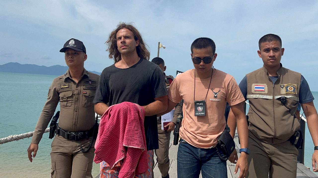 Daniel Sancho aseguró estar dispuesto a colaborar con las autoridades, tras el crimen de médico colombiano.