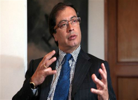 Alcalde mayor de Bogotá, Gustavo Petro