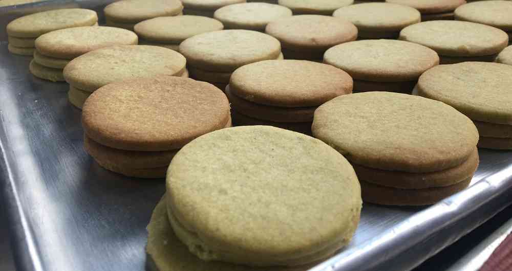 Galletas hechas con harina de coca