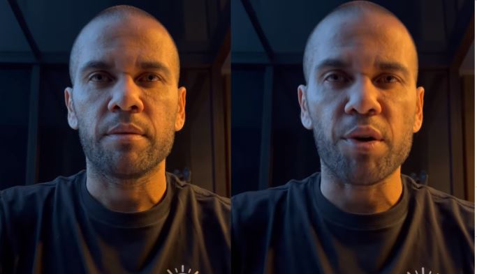 Dani Alves se pronuncio sobre la situación que está viviendo