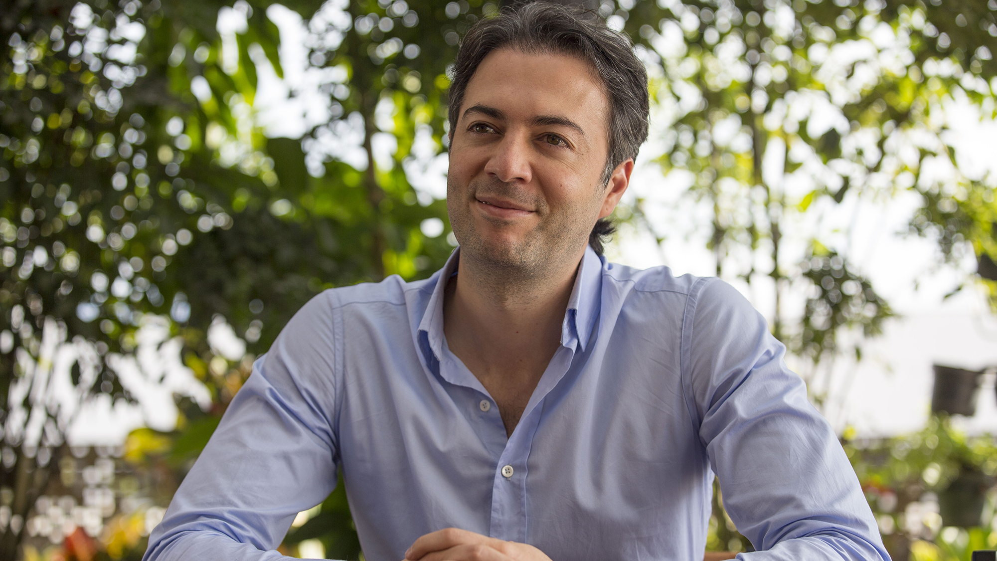 Entrevista a Daniel Quintero, alcalde de Medellín. Foto: David Estrada Larrañeta