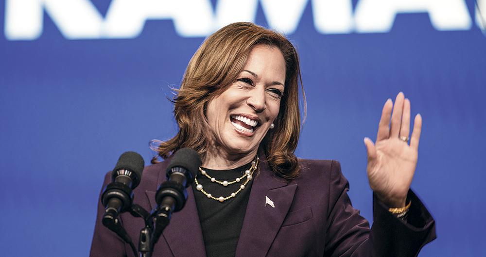 De llegar a ser elegida, Kamala Harris sería la primera mujer presidenta de Estados Unidos.