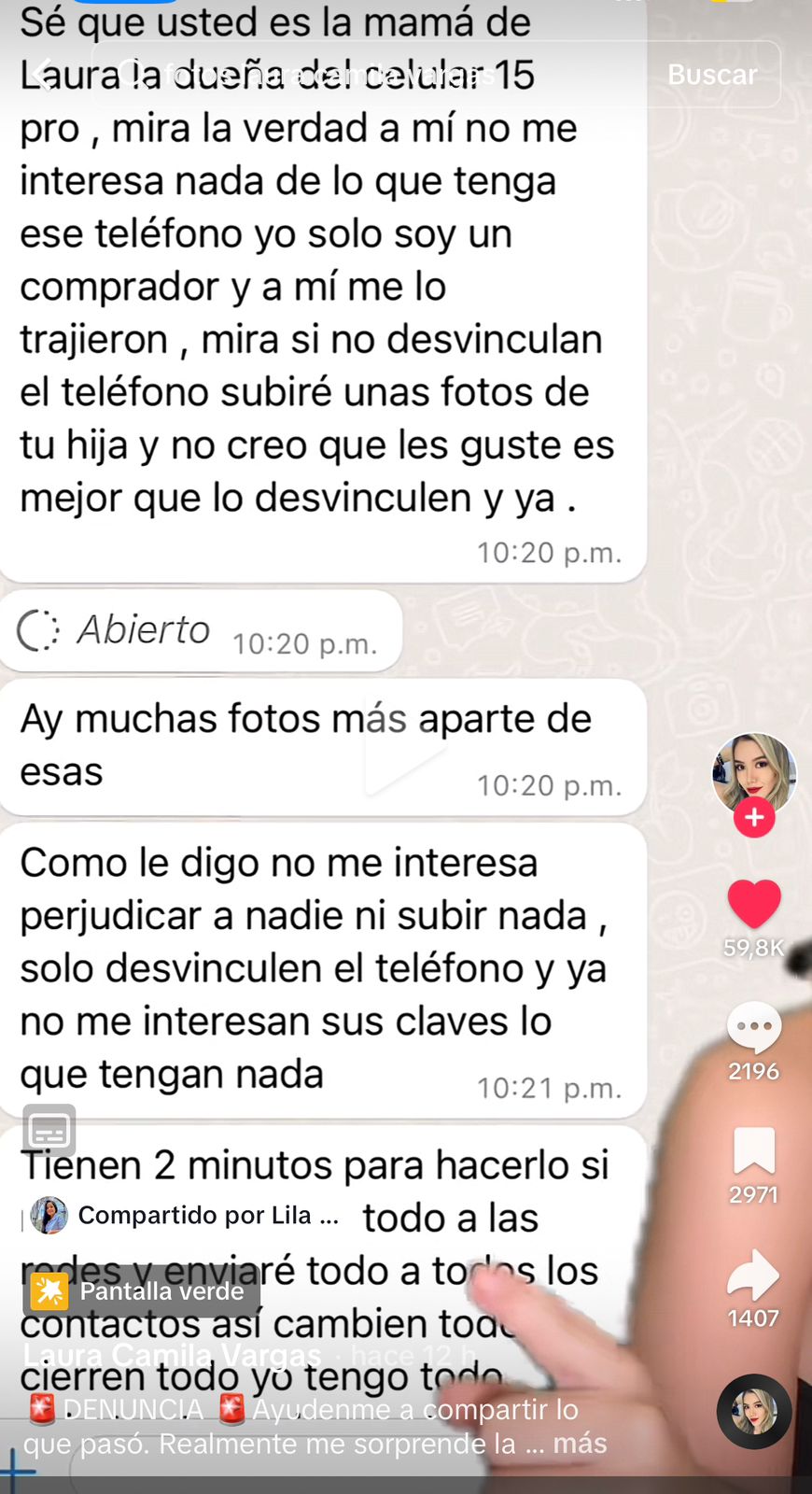 Indignante: tras robar a una periodista en Bogotá, ladrones la  extorsionaban con fotos íntimas que tenía en su celular