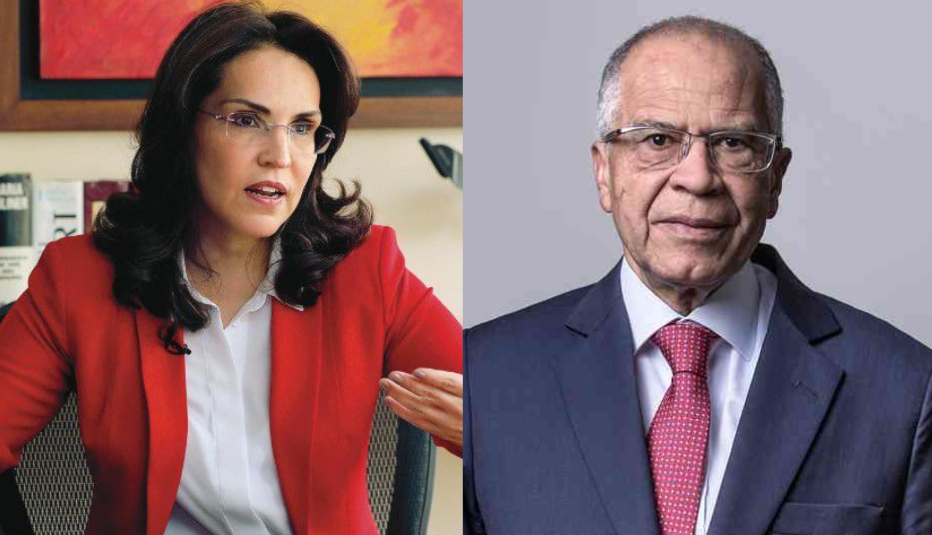 Viviane Morales y Alfonso Gómez Méndez.