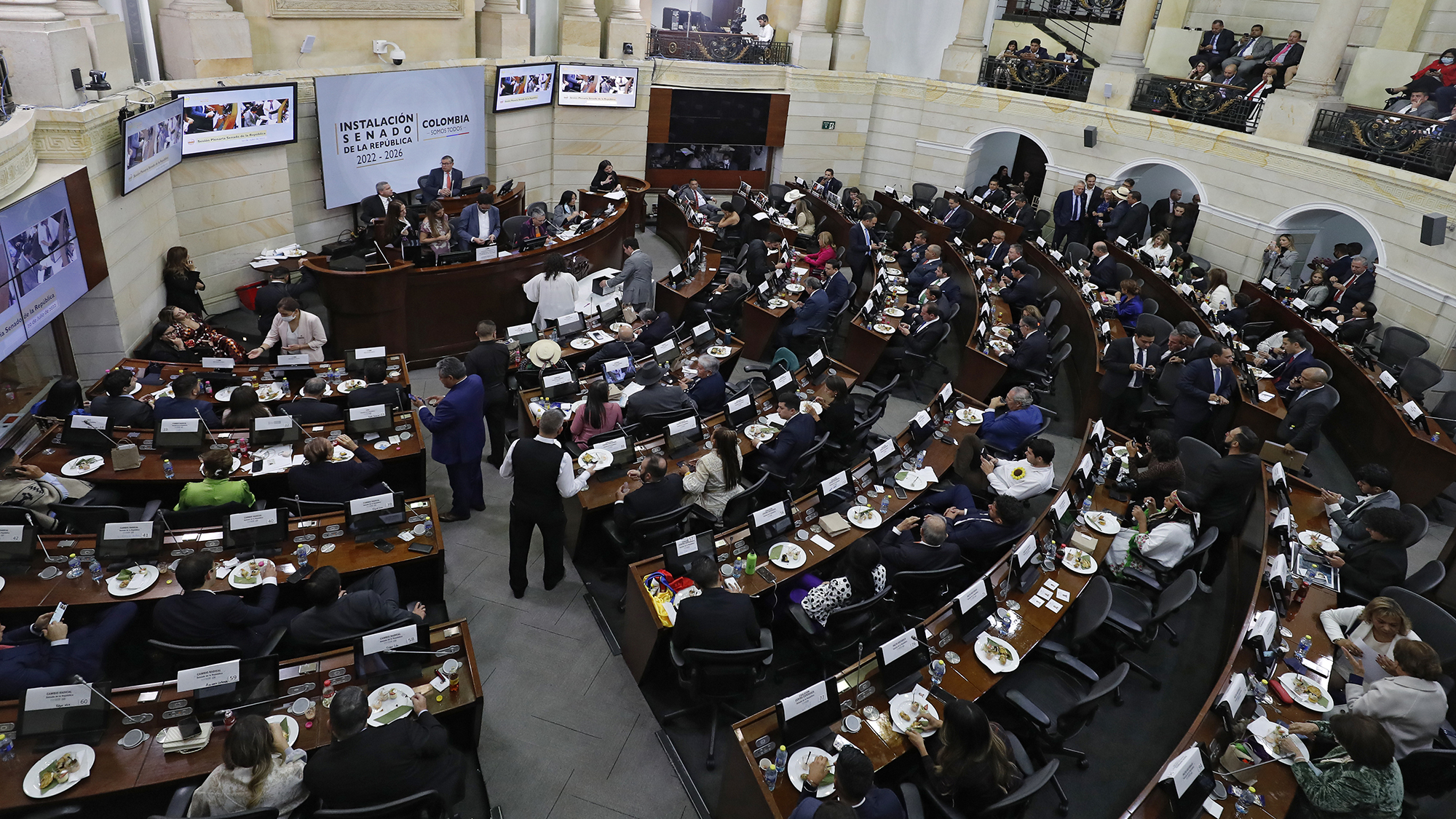 Panoramica Instalación Senado de la República del periodo 2022 / 2026
Bogota julio 20 del 2022
Foto Guillermo Torres Reina / Semana