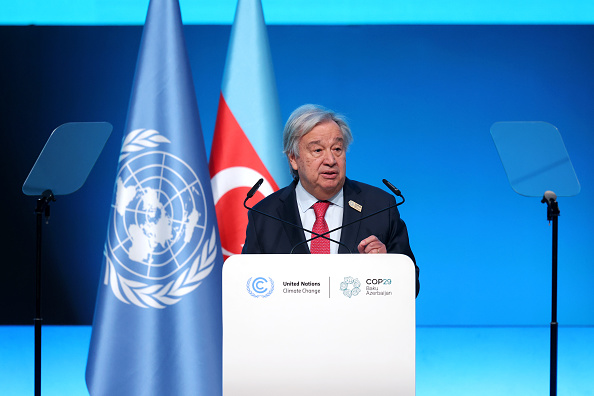Antonio Guterres hace un llamado para llegar a un acuerdo por el clima. (Photo by Sean Gallup/Getty Images)