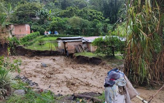 Los municipios de Guática, Santa Rosa de Cabal, Apía, Quinchía y Mistrató han sido los más afectados por las lluvias