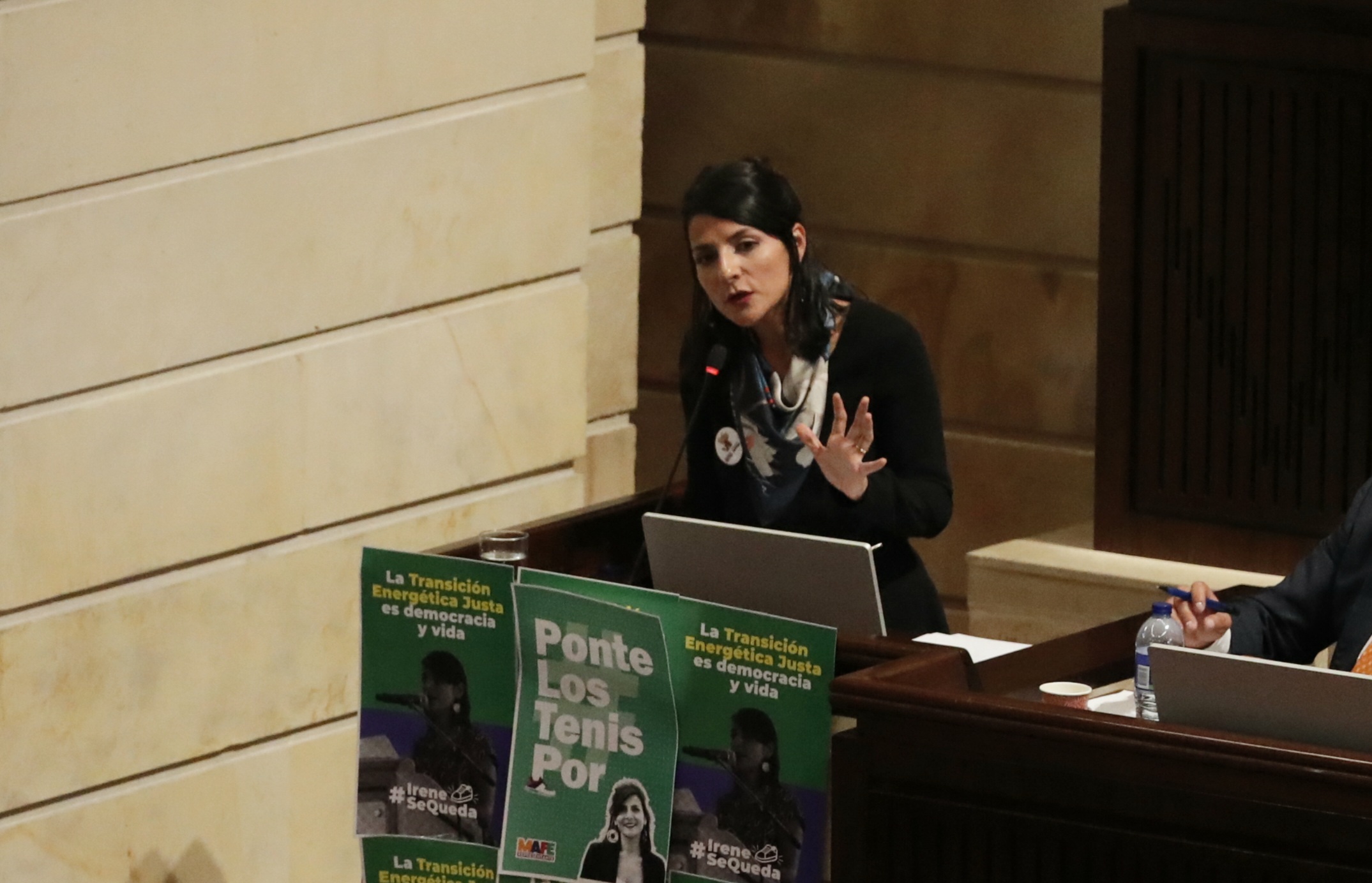 Moción de censura Ministra de Minas y Energía Irene Vélez