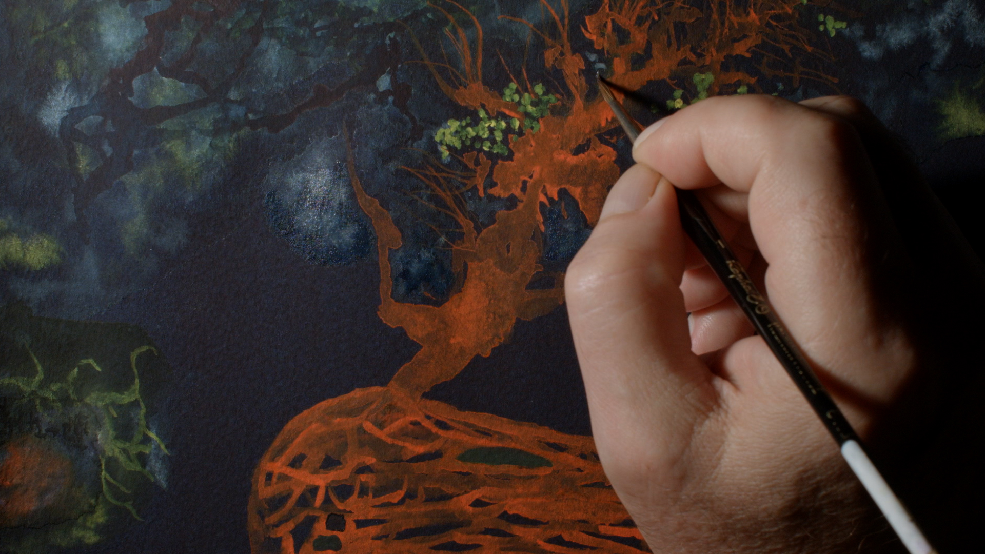 “Painting with John” televisión de artista, collage audiovisual de autor