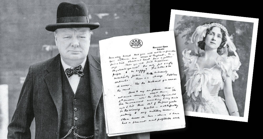 Winston Churchill primer amor