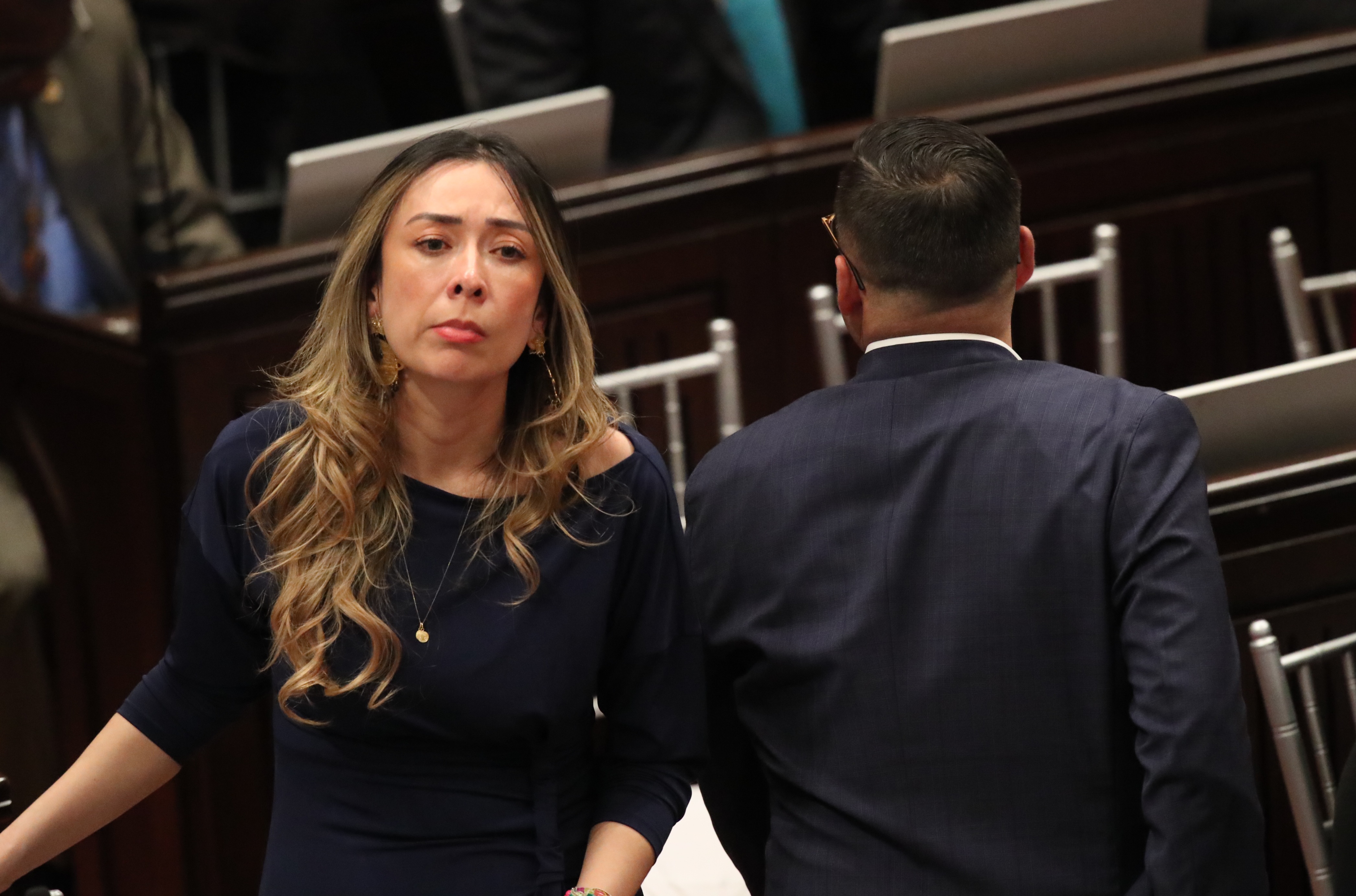 Jaime Raul Salamanca y Katherine Miranda