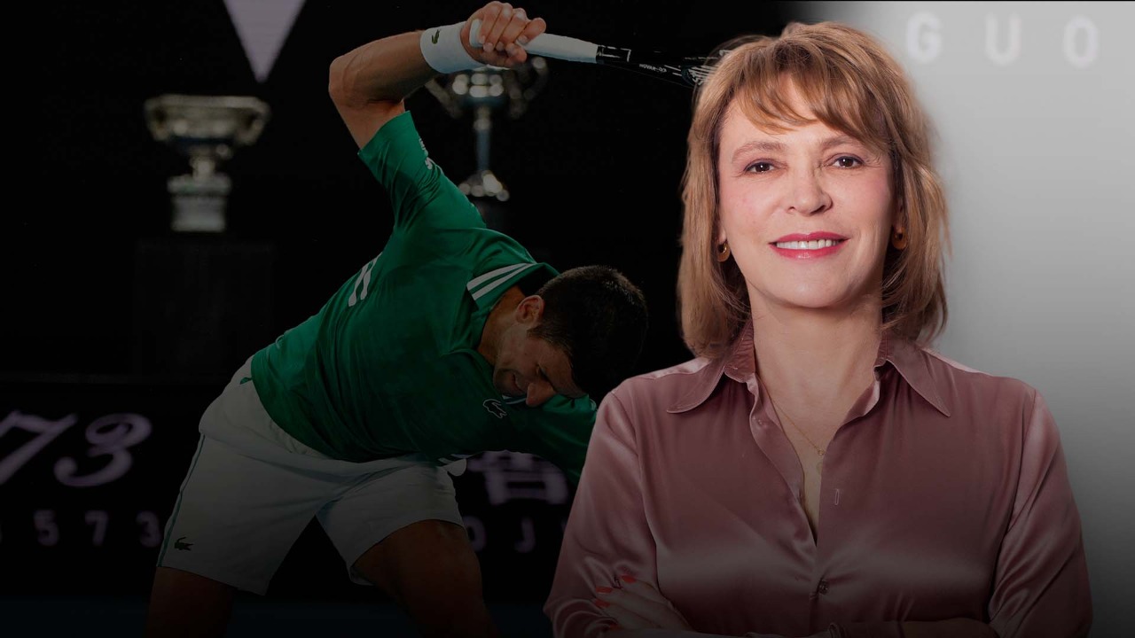 María Isabel Rueda habla acerca del escándalo de Novak Djokovic en Australia.