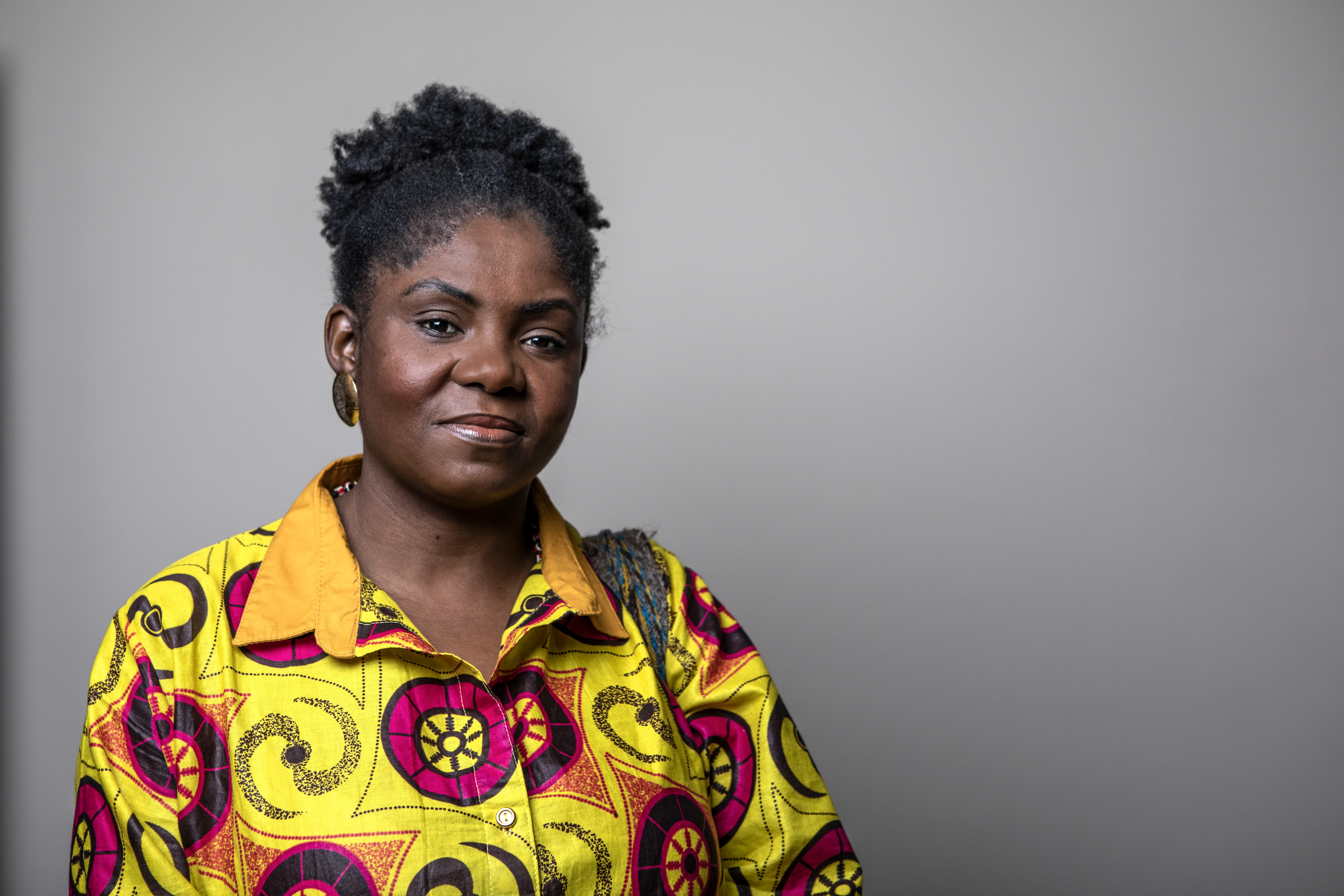 Francia Márquez. Bogotá Enero 25 de 2022.Foto: Juan Carlos Sierra-Revista Semana.