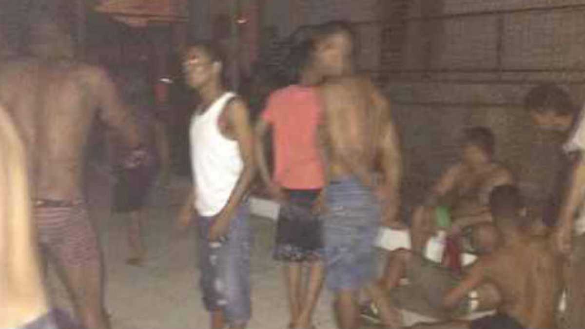 Imagen tomada desde el interior de la cárcel la Modelo en Barranquilla