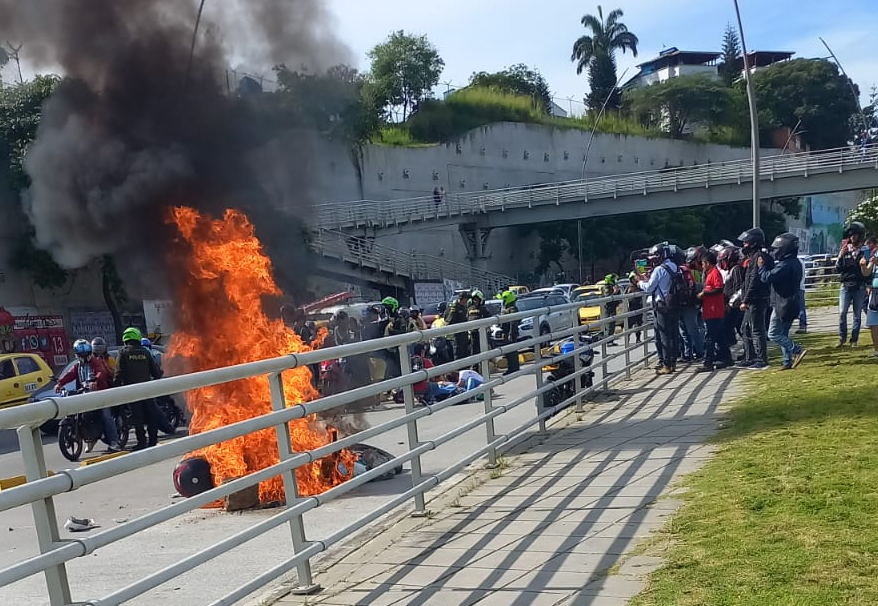 Ocurrió en inmediaciones de la estación Diamante.