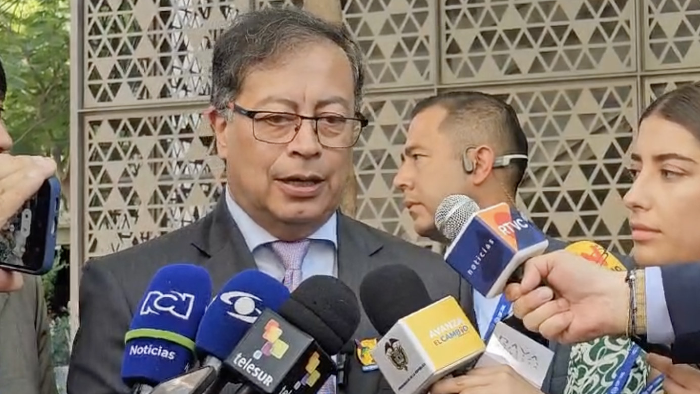 Gustavo Petro en la COP28.