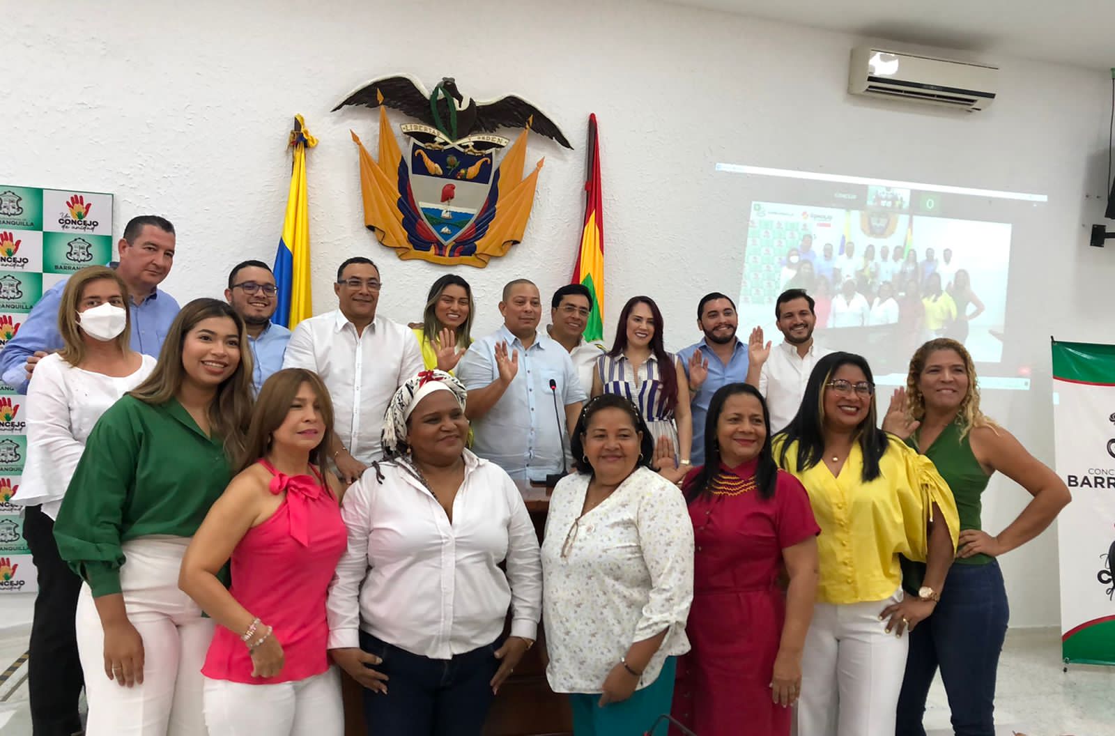 Este jueves 18 de agosto se instaló la comisión de la Mujer en el concejo de Barranquilla.