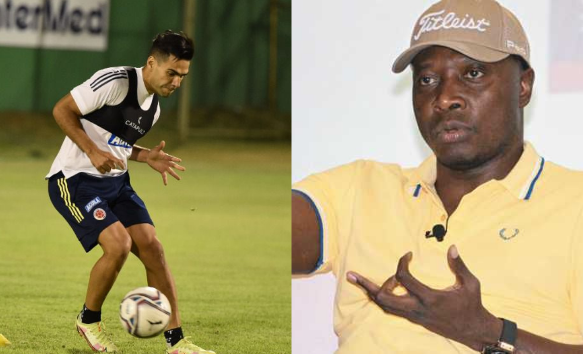 Falcao y Freddy Rincón