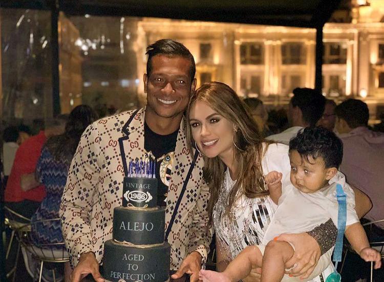 Sara Uribe y Fredy Guarin