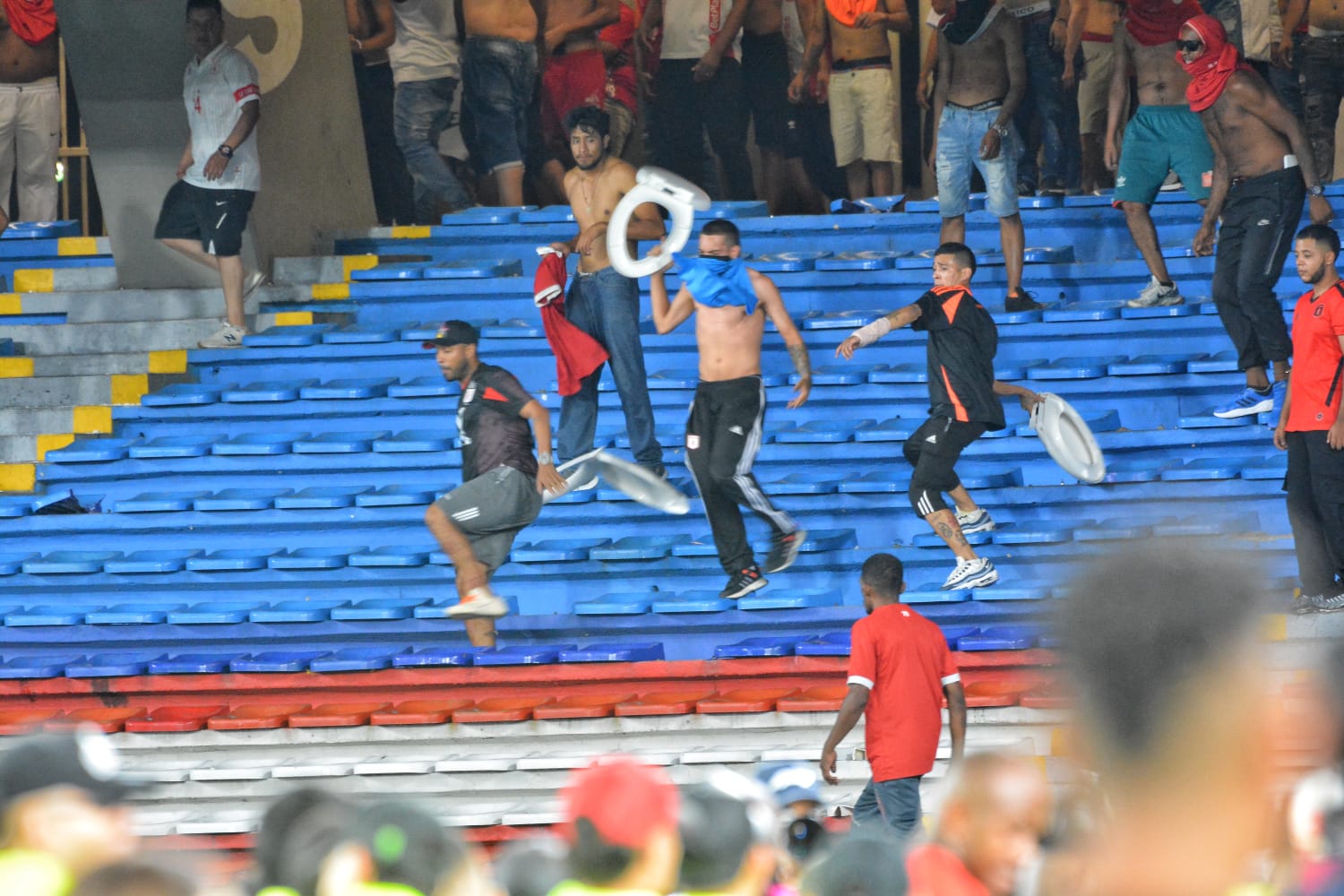 Desmanes en el Pascual Guerrero