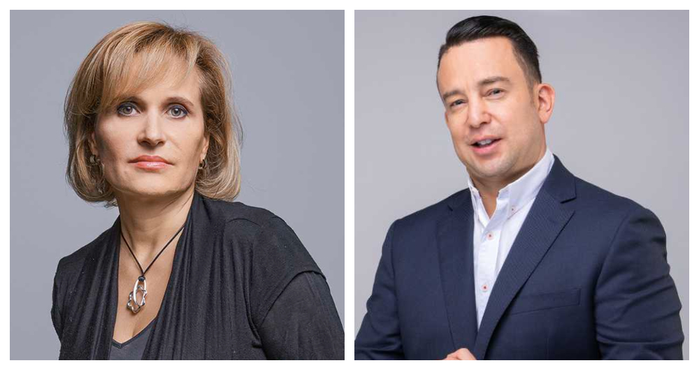 Sandra Morelli y Yefer Vega.