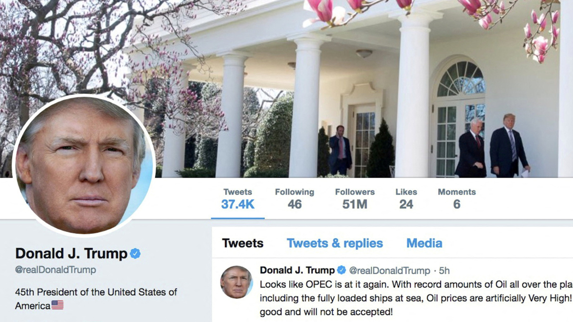 La cuenta de Twitter de Donald Trump podría tardar varias semanas en ser reactivada, en cualquier caso no sucederá antes de las elecciones.