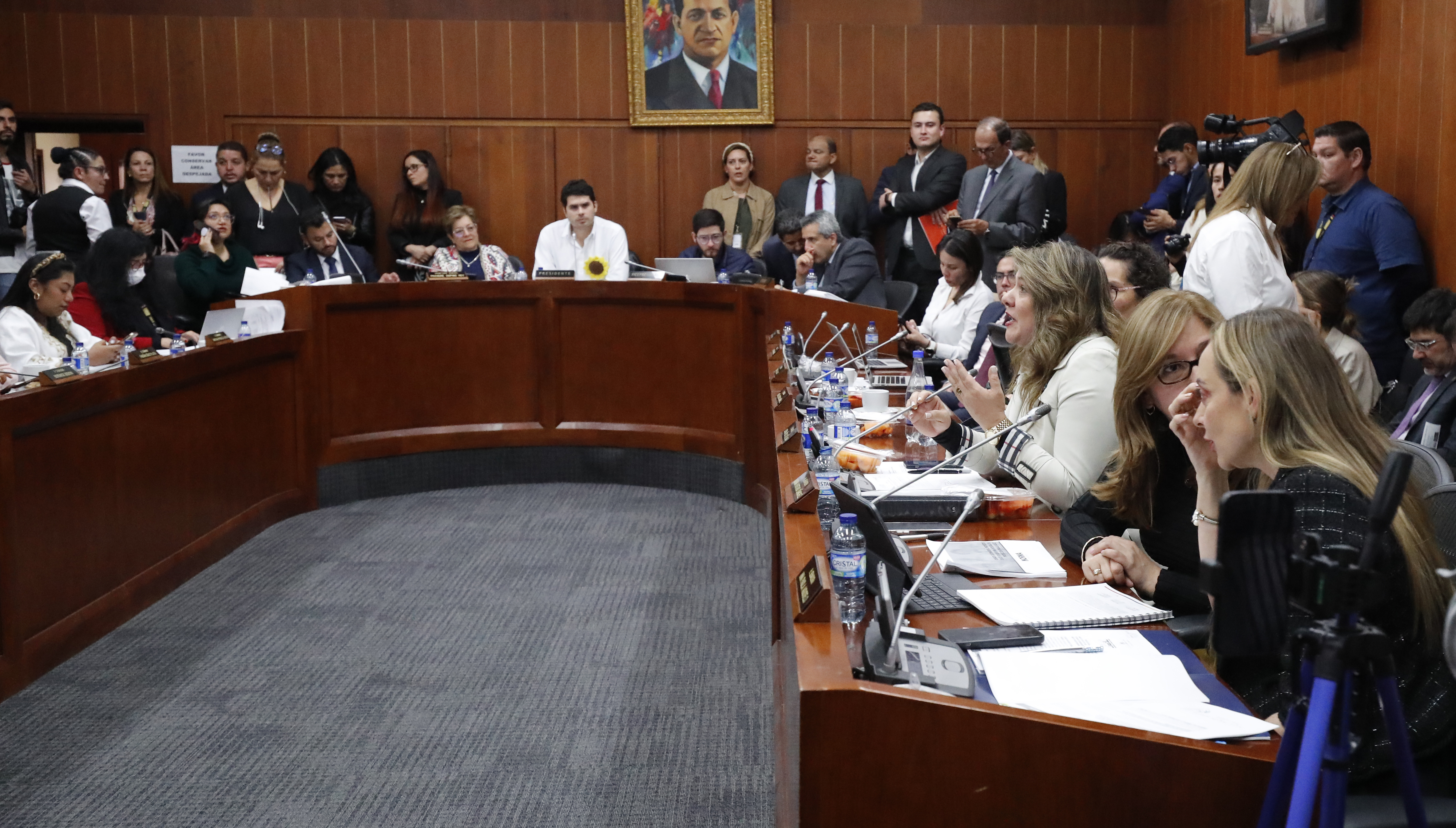 Reforma pensional primer debate en la Comisión Séptima del Senado.