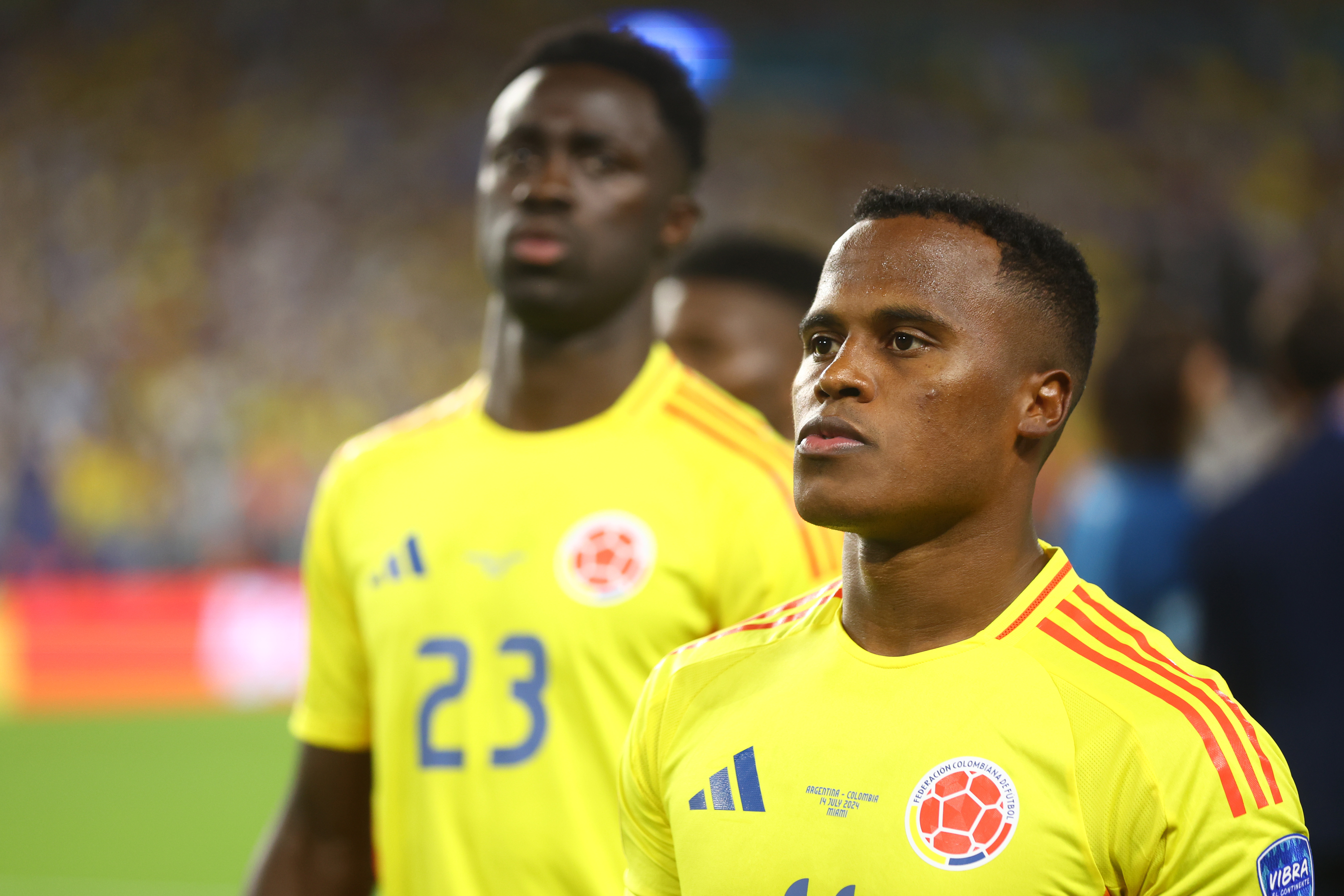 Jhon Arias, jugador de la Selección Colombia